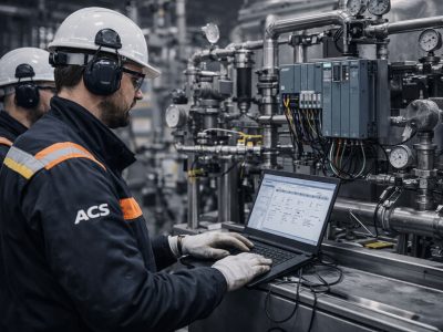 Industriell vedlikehold med teknisk overvåkning